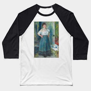 The Laundress by Auguste Renoir Baseball T-Shirt